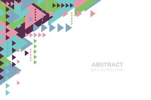 creative geometric background template vector