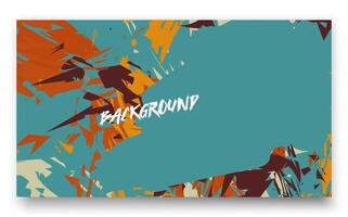 Abstract grunge background. Suitable for banner poster backdrop creative design etc vector