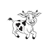 Cow Cartoon Vector Images