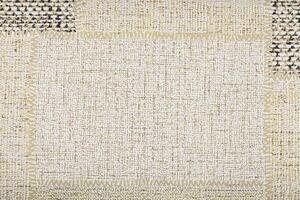 A piece of paper wallpaper with a matting or burlap pattern. Beige matting texture background. photo