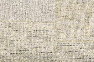 A piece of paper wallpaper with a matting or burlap pattern. Beige matting texture background. photo