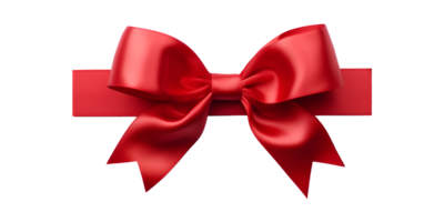 AI generated Traditional Silk Ribbon for Gifts png