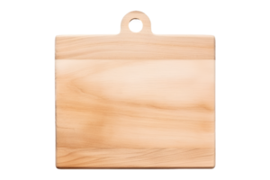 AI generated Cutting board isolated on transparent png