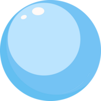 blu acqua gocce modello con bolle e cerchi illustrazione nel un' pulito e trasparente design png