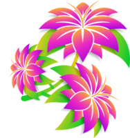 élément d'icône de fleur png