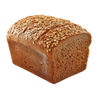 ai generiert Korn Brot isoliert png