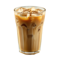AI generated Iced coffee Isolated png