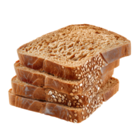 ai gegenereerd graan brood geïsoleerd png