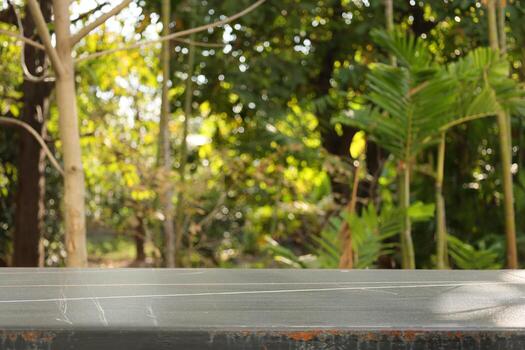 Table background for display products photo