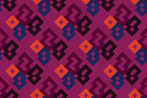 geometric seamless pattern with purple color vector