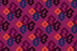 geometric seamless pattern with purple color vector