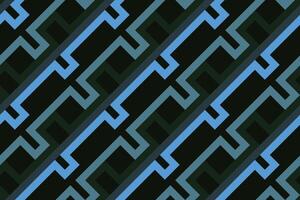geometric seamless pattern background with black and blue color vector