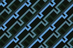 geometric seamless pattern background with black and blue color vector