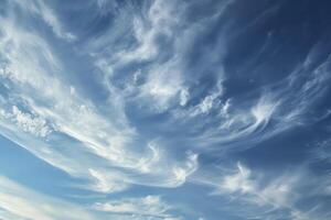 Clouds on sky photo