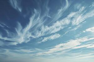 Clouds on sky photo