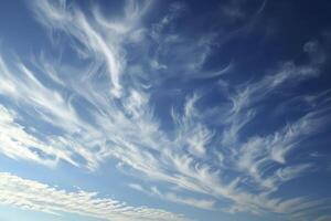 nubes en el cielo foto