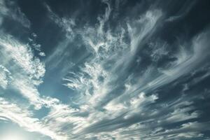 nubes en el cielo foto