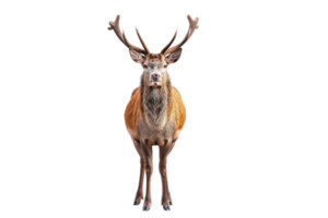AI generated Deer on transparent background png