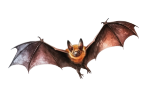 ai généré chauves-souris sur une transparent Contexte png