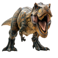AI generated Tyrannosaurus on a transparent background. png
