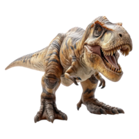 ai generiert Tyrannosaurus auf ein transparent Hintergrund. png