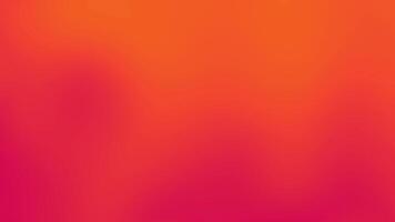 Smooth red and orange gradient background animation video