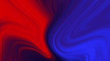 smooth red and blue gradient liquid background video