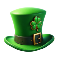 AI generated Saint Patrick's Day Green Hat png