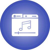 Music Player Vector Icon