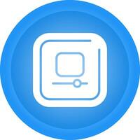 Video Stop Square Vector Icon