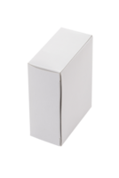 Closed blank carton box isolated on transparent background. png