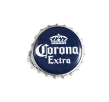 Corona beer bottle lid isolated on a transparent background png