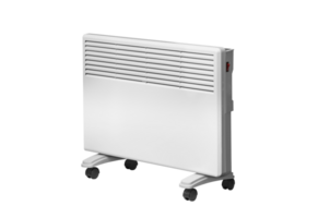 radiador. hogar eléctrico calentador batería aislado en un transparente antecedentes png