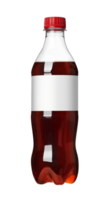 Coca Cola plastica bottiglia isolato su trasparente sfondo. png file