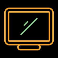 Desktop Computer Vector Icon