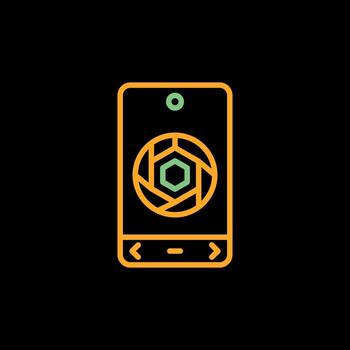 icono de vector de camara