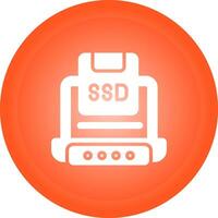 Solid State Drive Vector Icon