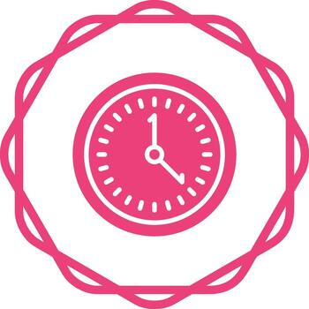 icono de vector de reloj