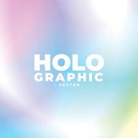 abstract soft iridescent holographic blurred background vector