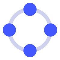 Collaboration Icon for web, app, uiux, infographic, etc vector