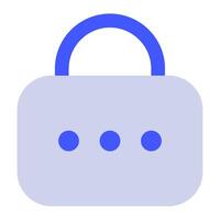 Password Icon for web, app, uiux, infographic, etc vector