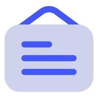 Message Board Icon for web, app, uiux, infographic, etc vector