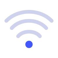 Wifi Icon for web, app, uiux, infographic, etc vector