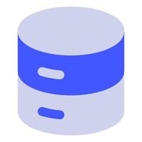 Database Icon for web, app, uiux, infographic, etc vector