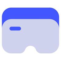 Virtual Reality Icon for web, app, uiux, infographic, etc vector