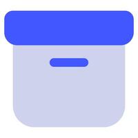 Archive Icon for web, app, uiux, infographic, etc vector