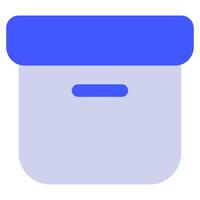 Archive Icon for web, app, uiux, infographic, etc vector