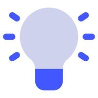 idea icono para web, aplicación, uiux, infografía, etc vector