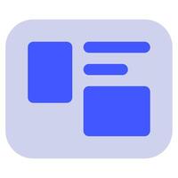 Bulletin Icon for web, app, uiux, infographic, etc vector