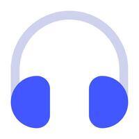 Headphones Icon for web, app, uiux, infographic, etc vector